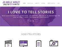 Tablet Screenshot of joinoelleworley.com